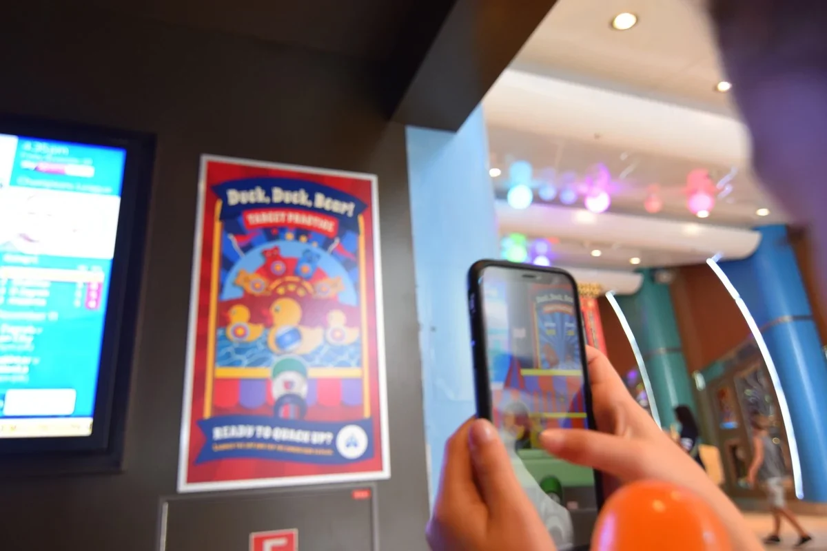 Carnival-style interactive game experience