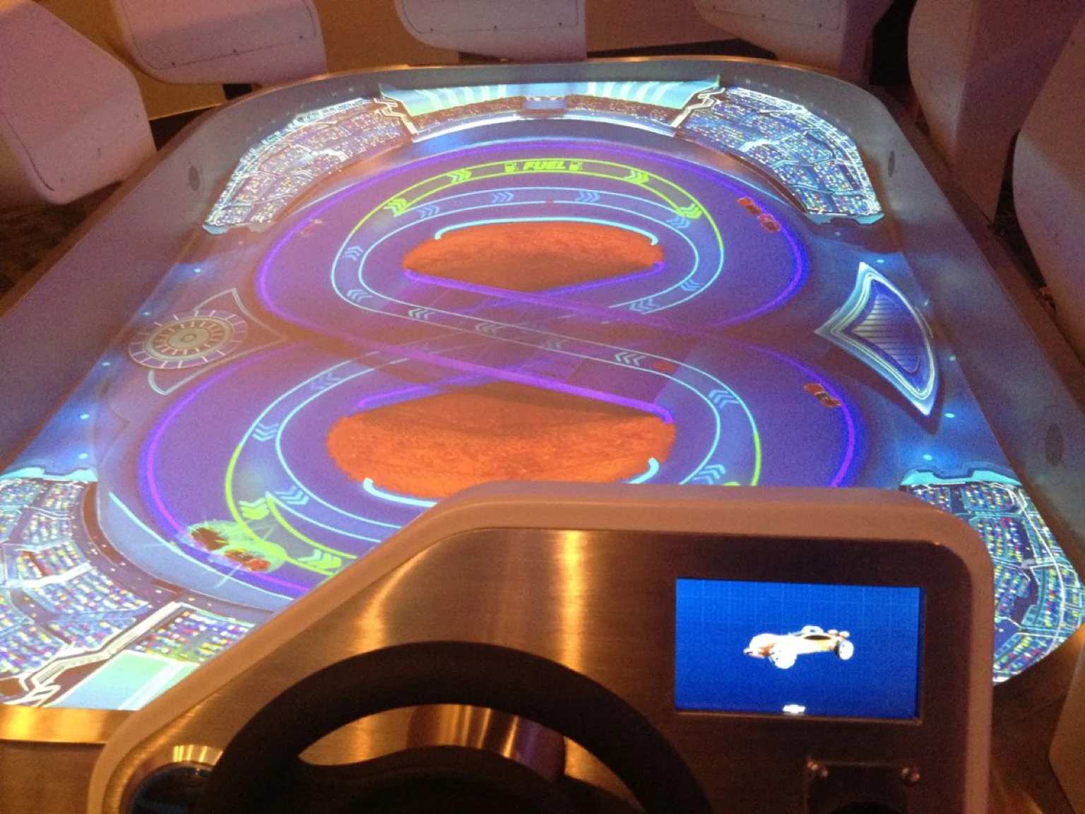 Test Track driving table experience